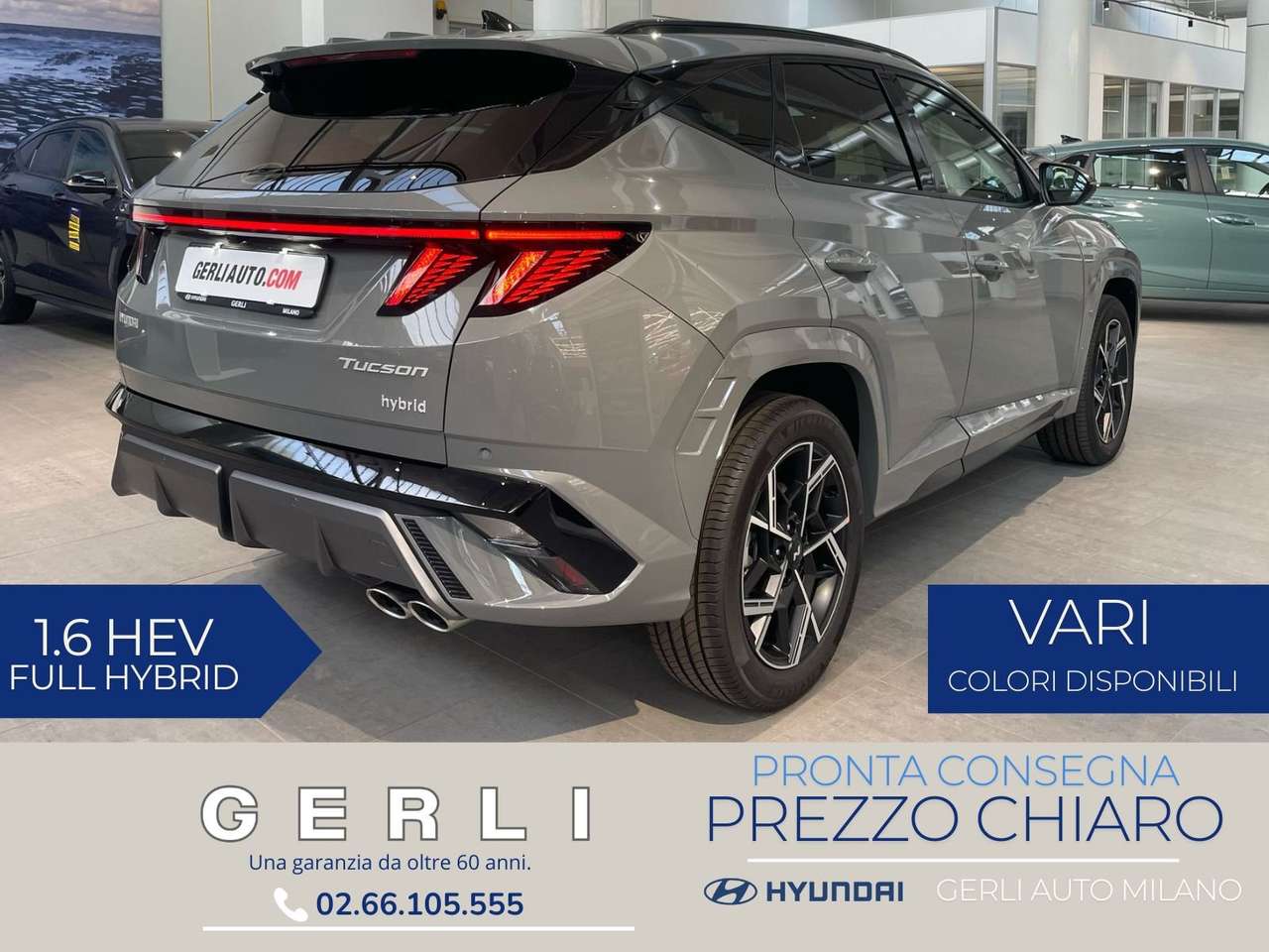 Hyundai TUCSON 1.6 hev NLine 2wd auto/ PREZZO  R E A L E - SENZA VINCOLI