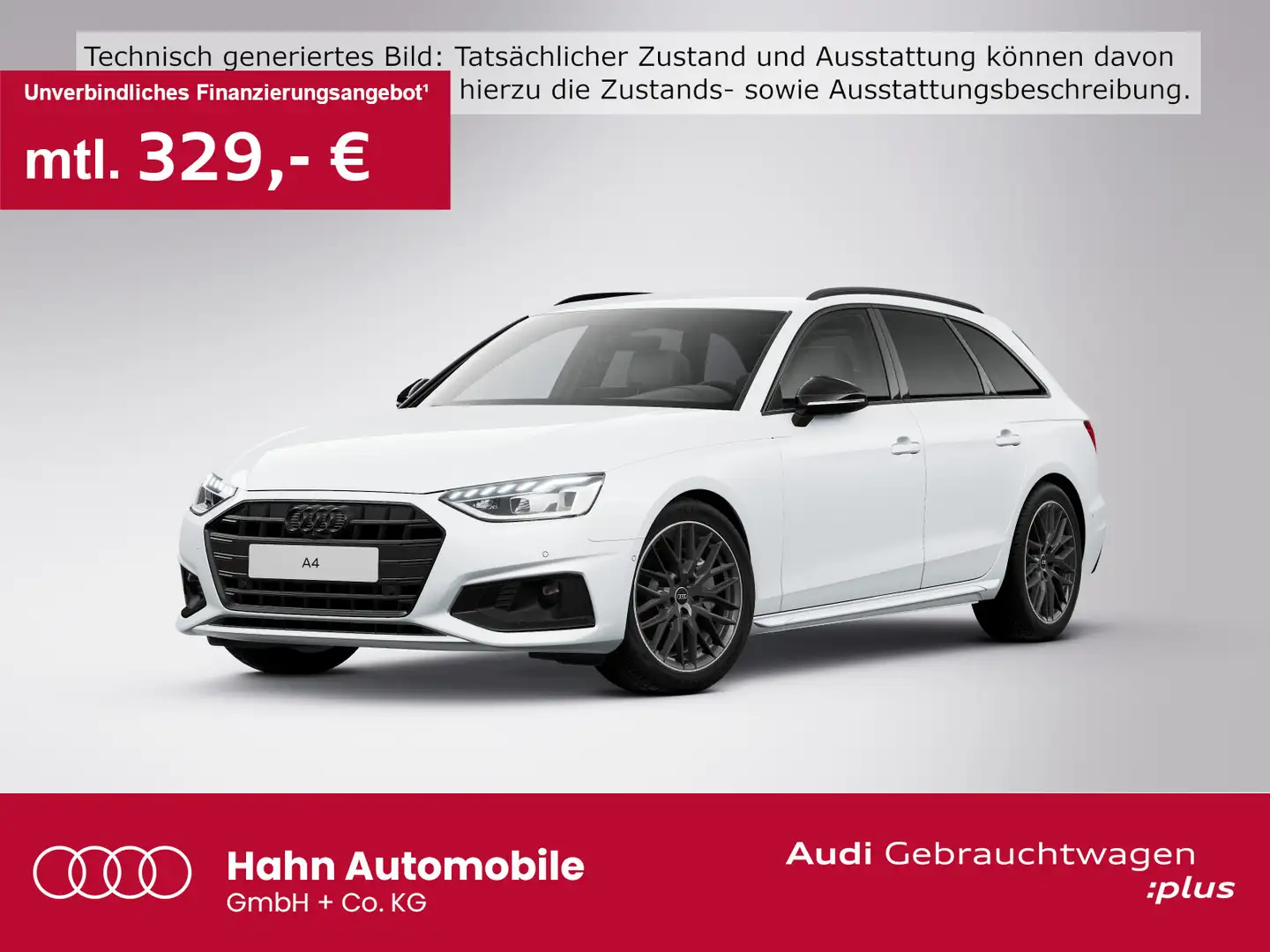 Audi A4 advanced 40TDI S-trc Virtual 360° ACC Weiß - 1