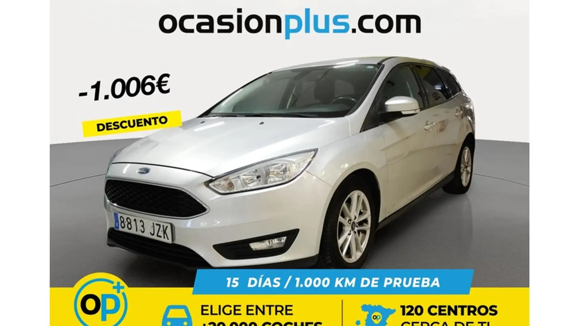 Ford Focus Sb. 1.0 Ecoboost Auto-S&S Business 125 Argent - 1