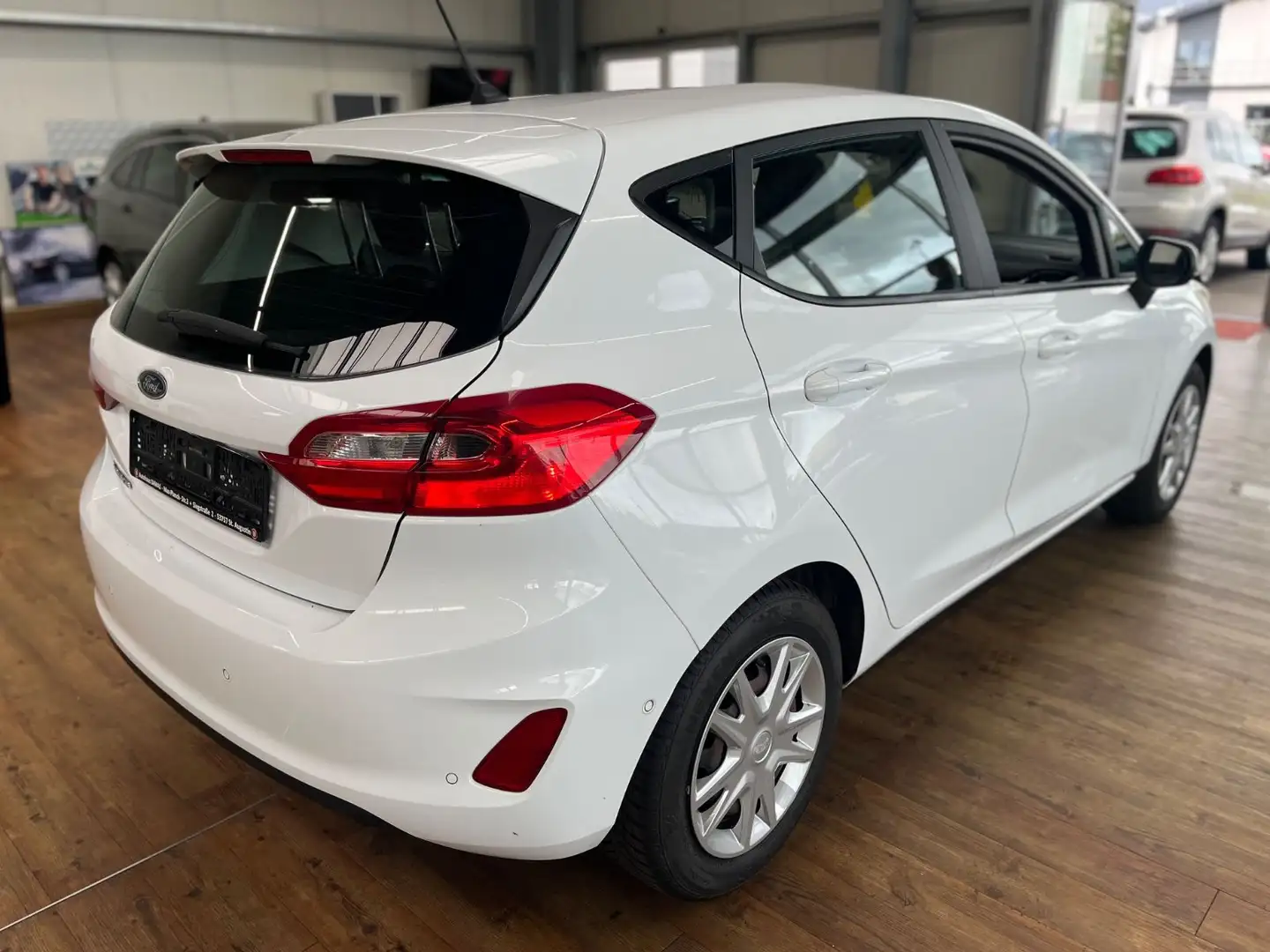 Ford Fiesta Trend 1.HAND,NAVI,RÜCKFAHRKAMERA,KLIMAUTO Blanco - 2
