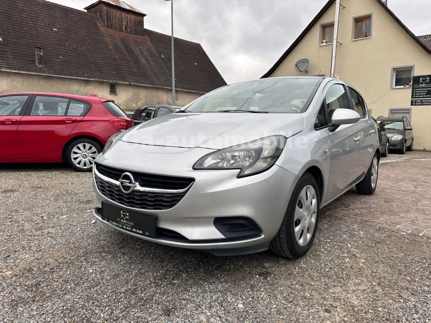 Opel Corsa E ** 1. Hand ** Lückenloses Serviceheft ** Argent - 2