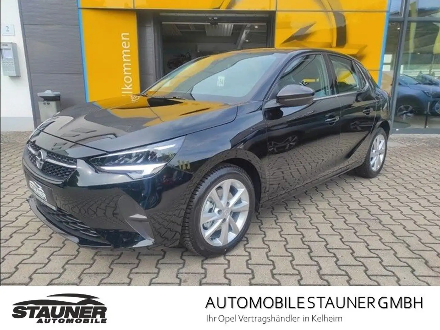 Opel Corsa F 5-T Elegance 1.2 Turbo*SITZHEIZUNG*LED-LICHT* Schwarz - 1