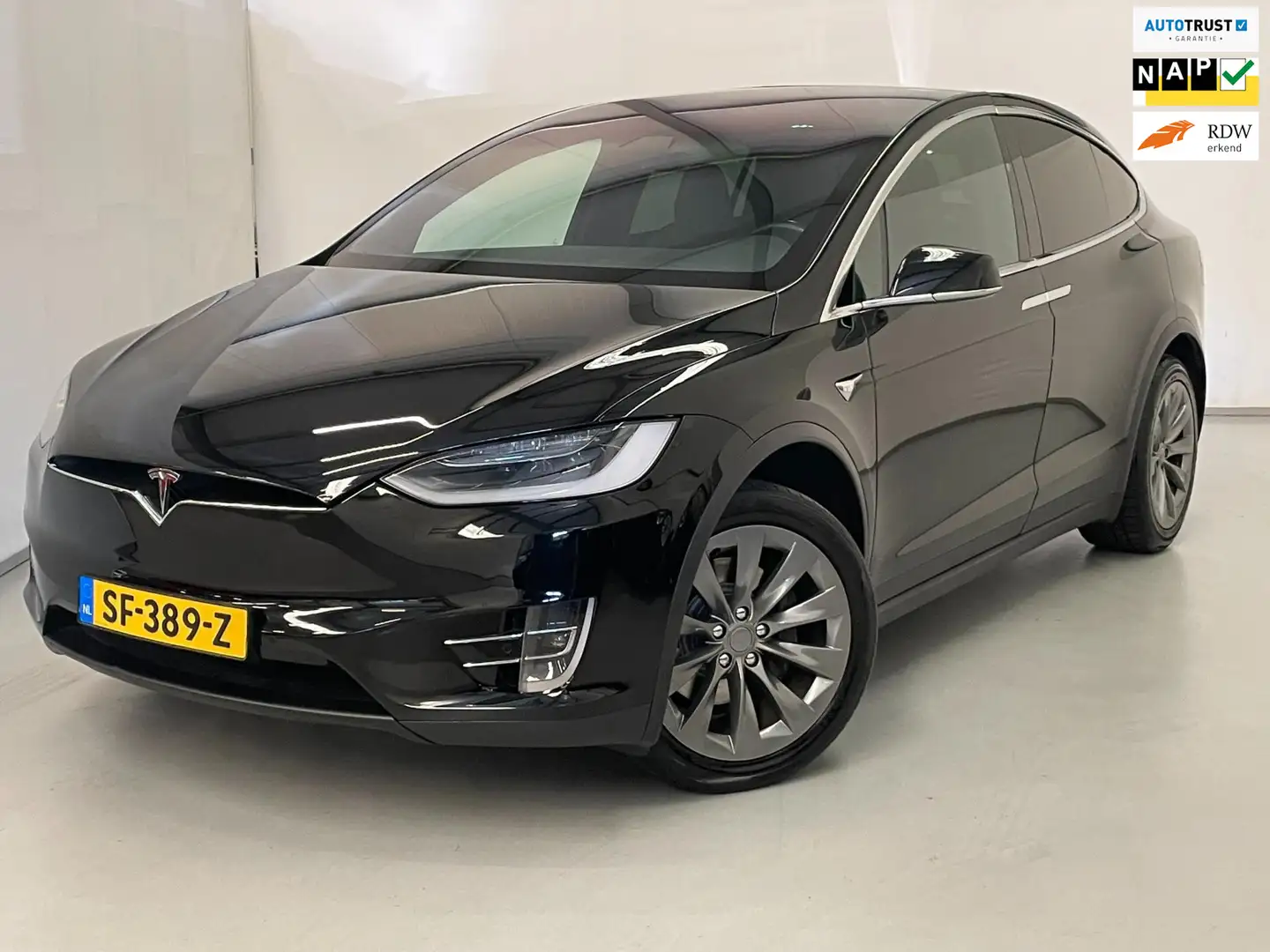 Tesla Model X 75D / NL-auto / Autopilot / CCS / SOH 87,3% / SOC Schwarz - 1