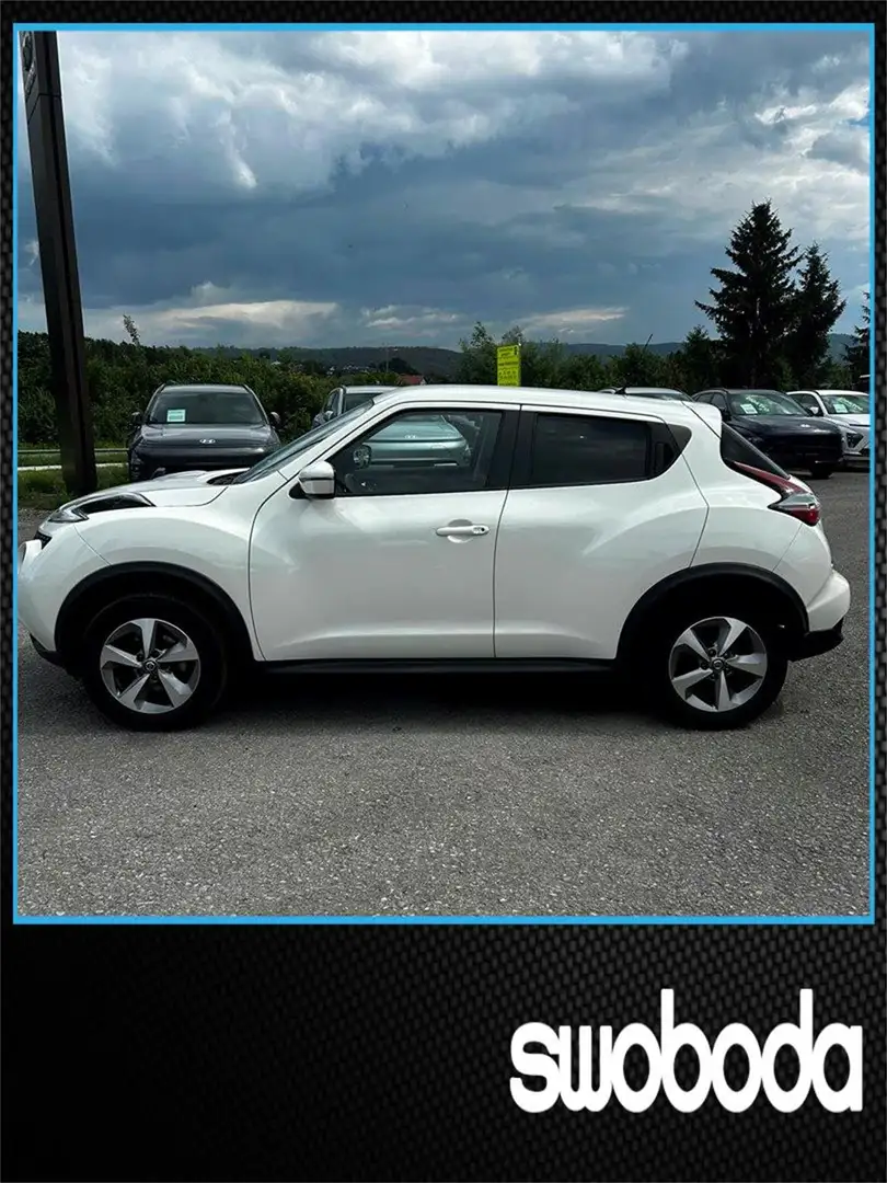 Nissan Juke Acenta 1.6l CVT *8-fach* Weiß - 2