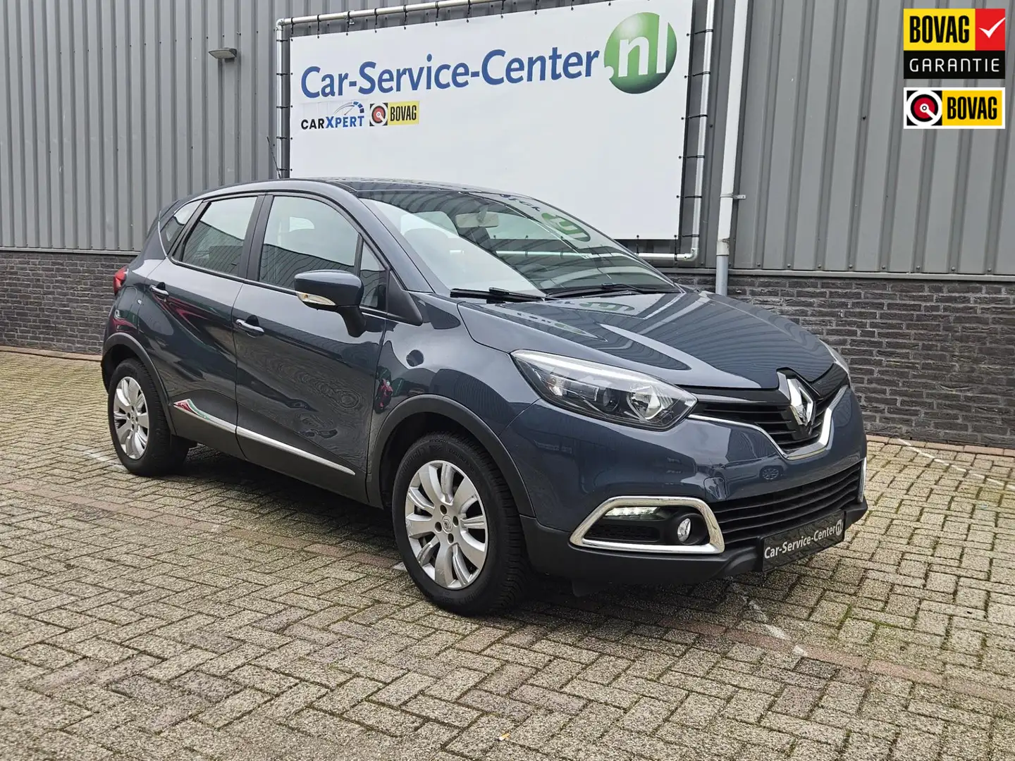 Renault Captur 0.9 TCe vol leer stoel verw incl 12 maanden garant Grijs - 1