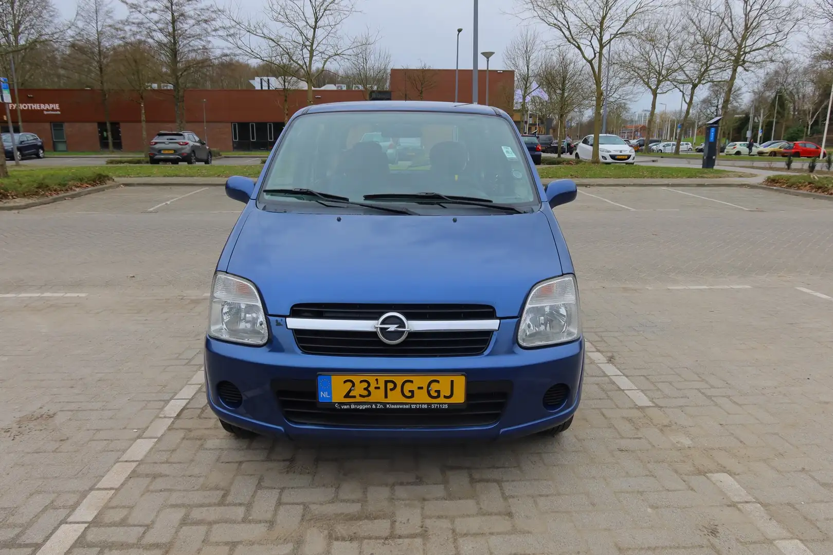 Opel Agila 1.2-16V Enjoy Blauw - 2