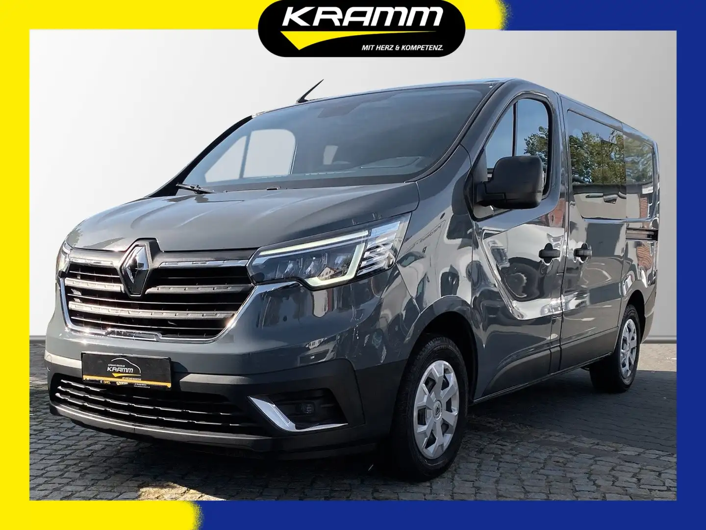 Renault Trafic L1H1 Doka 3,0t Komfort NR Fzg. Scheckh. Grijs - 1
