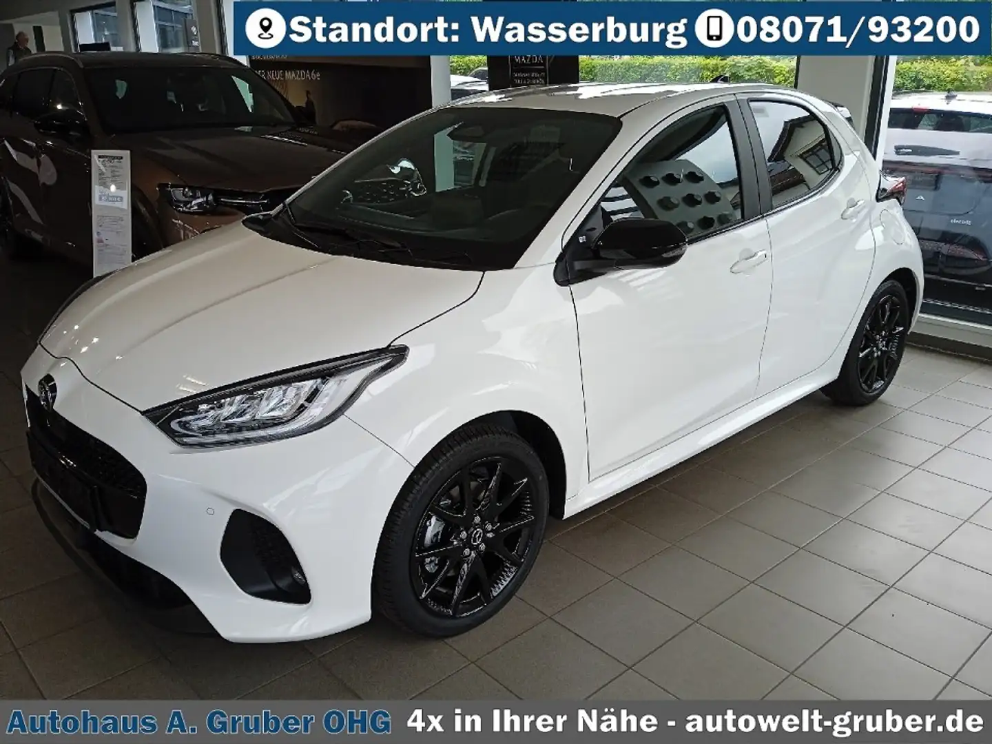 Mazda 2 Automatik Homura Weiß - 2