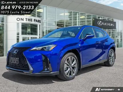 Blue 2026 Lexus UX Hybrid 300h F Sport Design AWD SUV / Crossover All-Wheel Drive Automatic