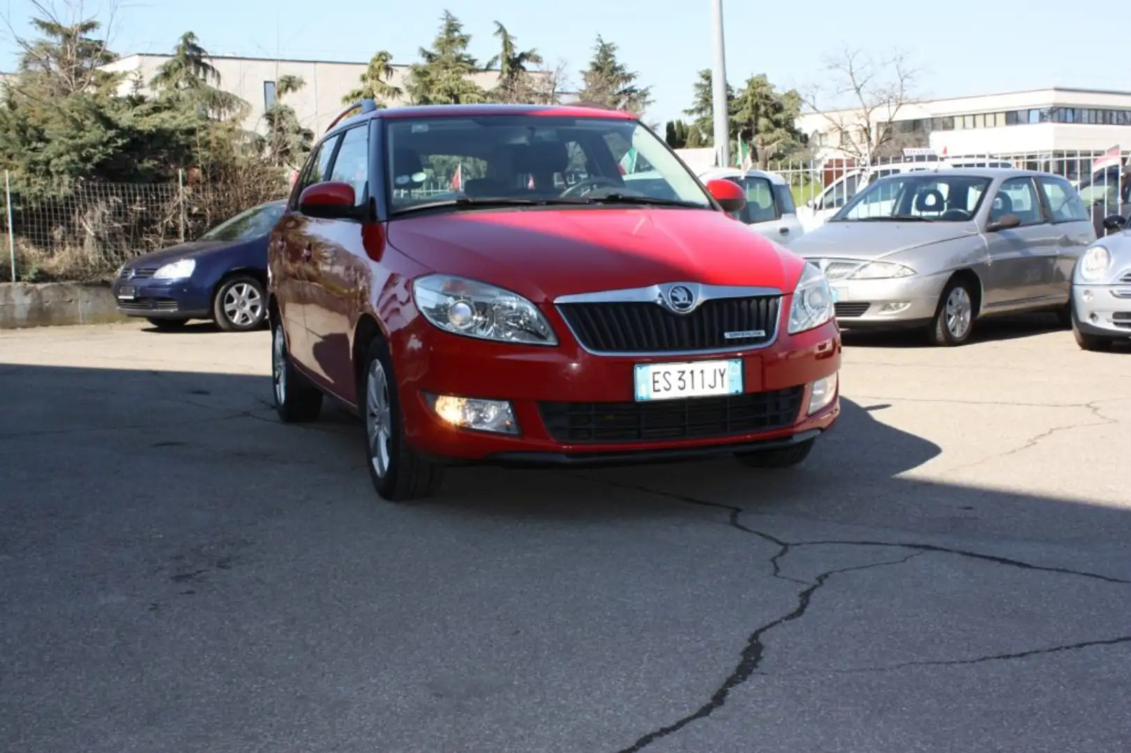 Skoda Fabia 1.2 TDI CR 75CV Wagon GreenLine Rosso - 1