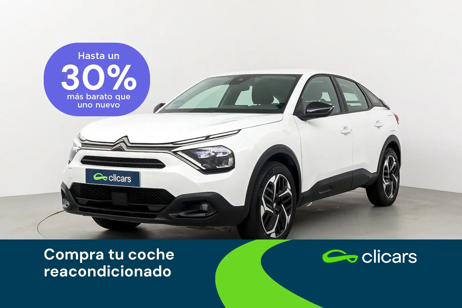 Citroen C4 1.2 PureTech Plus S&S 130 Blanc - 1