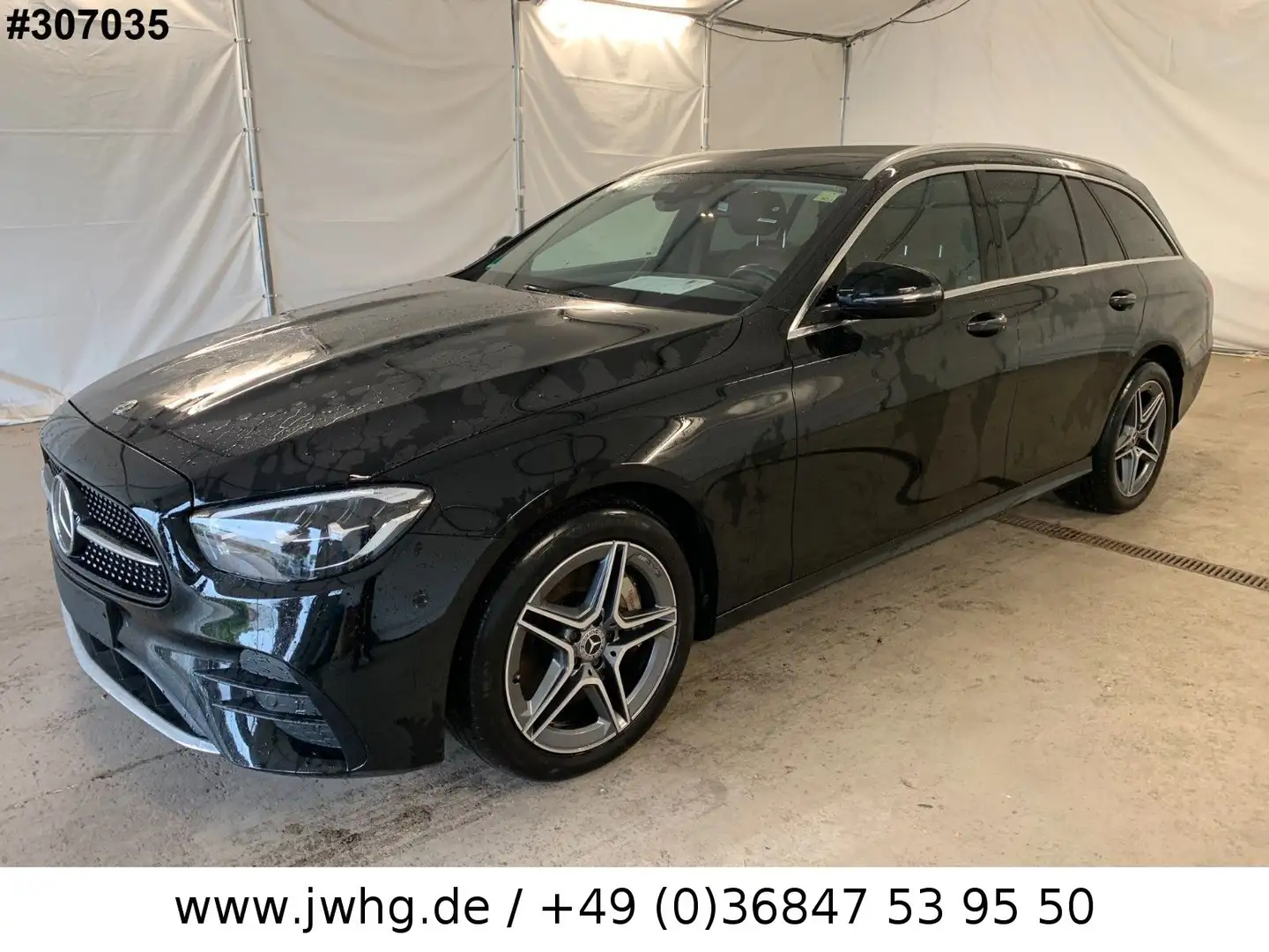Mercedes-Benz E 300 de AMG Line Facelift Widescr18"FahrAss+Kam Negru - 1