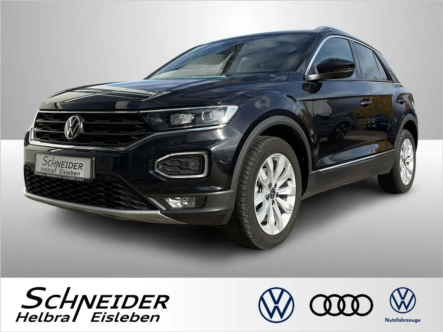 Volkswagen T-Roc 1.5 TSI SPORT SHZ+LED+ACC+DAB Bluetooth Schwarz - 1