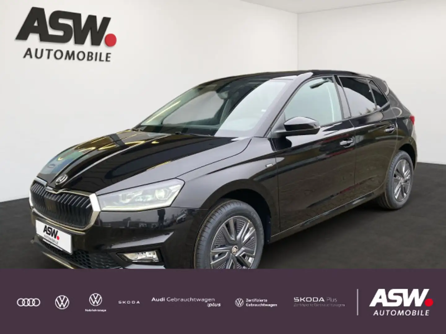 Skoda Fabia Drive 1,0TSI 95PS Klima PDC SHZ SmartLink Schwarz - 1