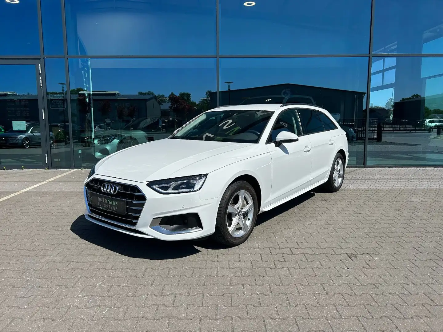 Audi A4 Avant 40 TDI S quattro advanced ACC LED 1.Hd. Blanc - 1