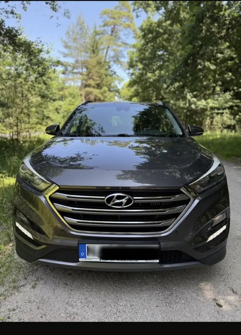 Hyundai TUCSON 2.0 CRDi 4WD Automatik Premium Brown - 1