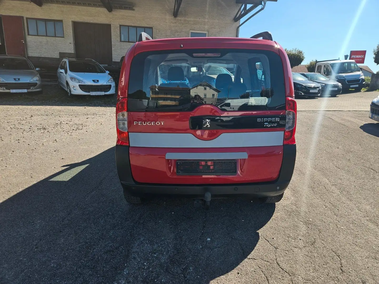 Peugeot Bipper Tepee Basis,8fach,Klima Červená - 2