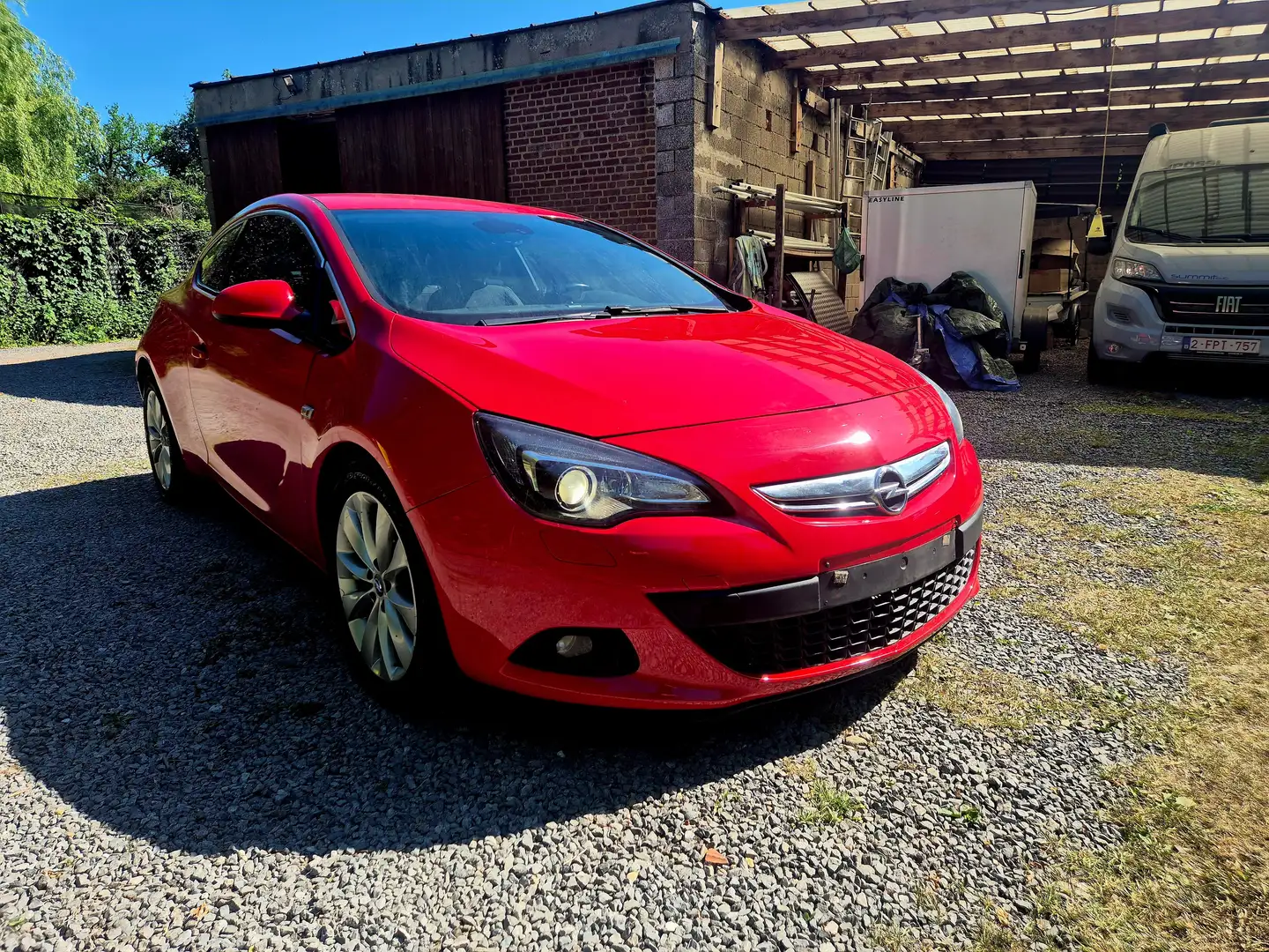 Opel Astra Astra GTC 1.4 Turbo Edition Rood - 1