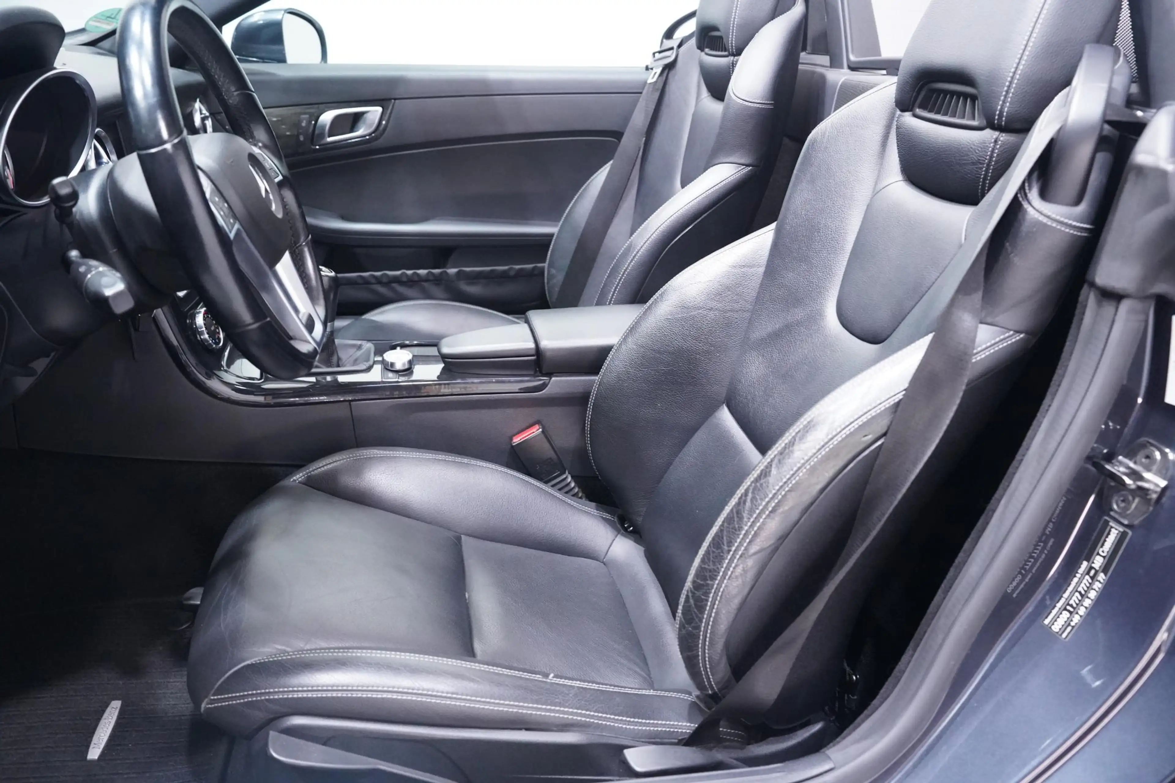 Mercedes-Benz SLK 200 navigatie lederen-bekleding stoelverwarming electr — photo 42