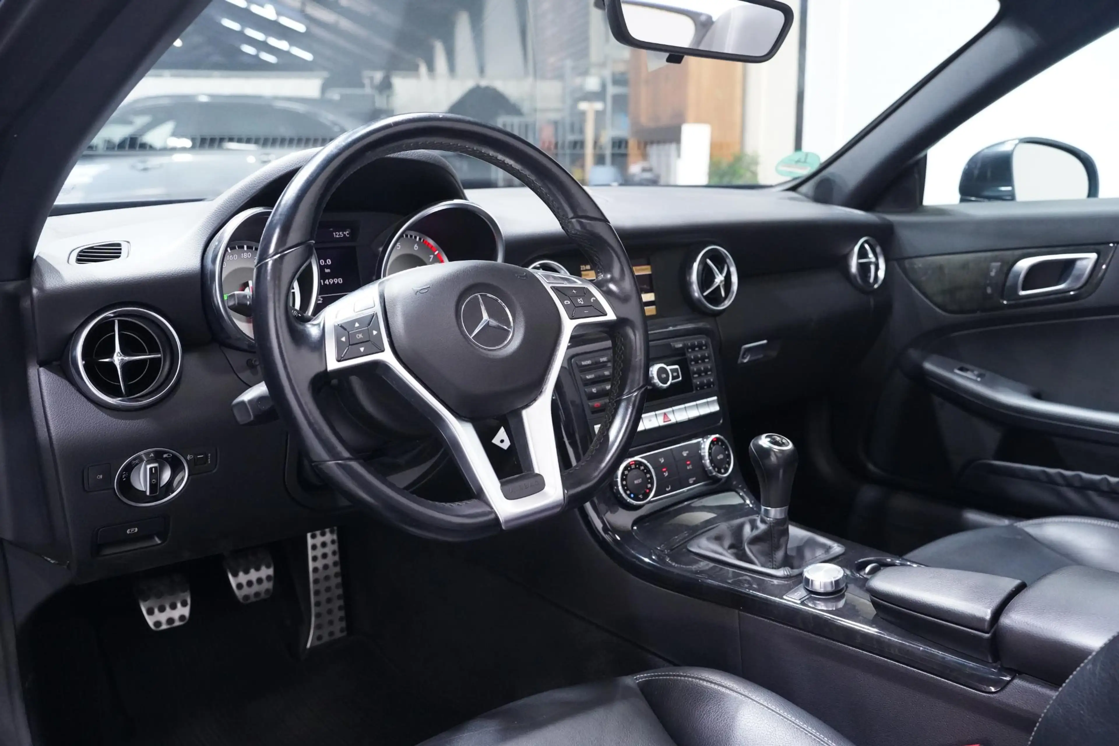 Mercedes-Benz SLK 200 navigatie lederen-bekleding stoelverwarming electr — photo 41