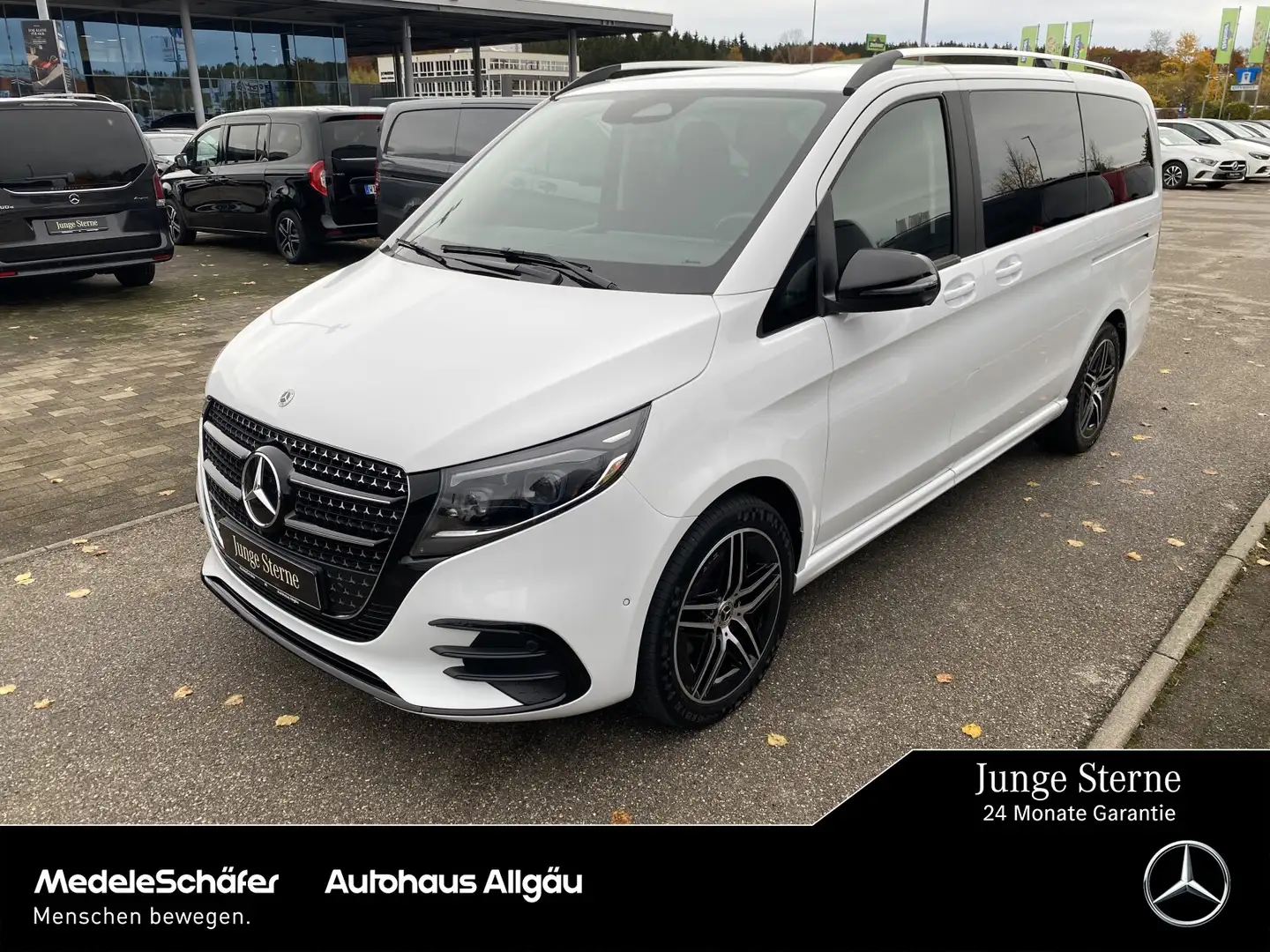 Mercedes-Benz V 220 V 220 d STYLE L AMG DISTRONIC 360 AHK MBUX Sport Weiß - 1
