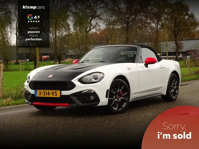 Fiat 124 Spider 1.4 MultiAir Turbo Abarth | Carplay | Uniek netjes