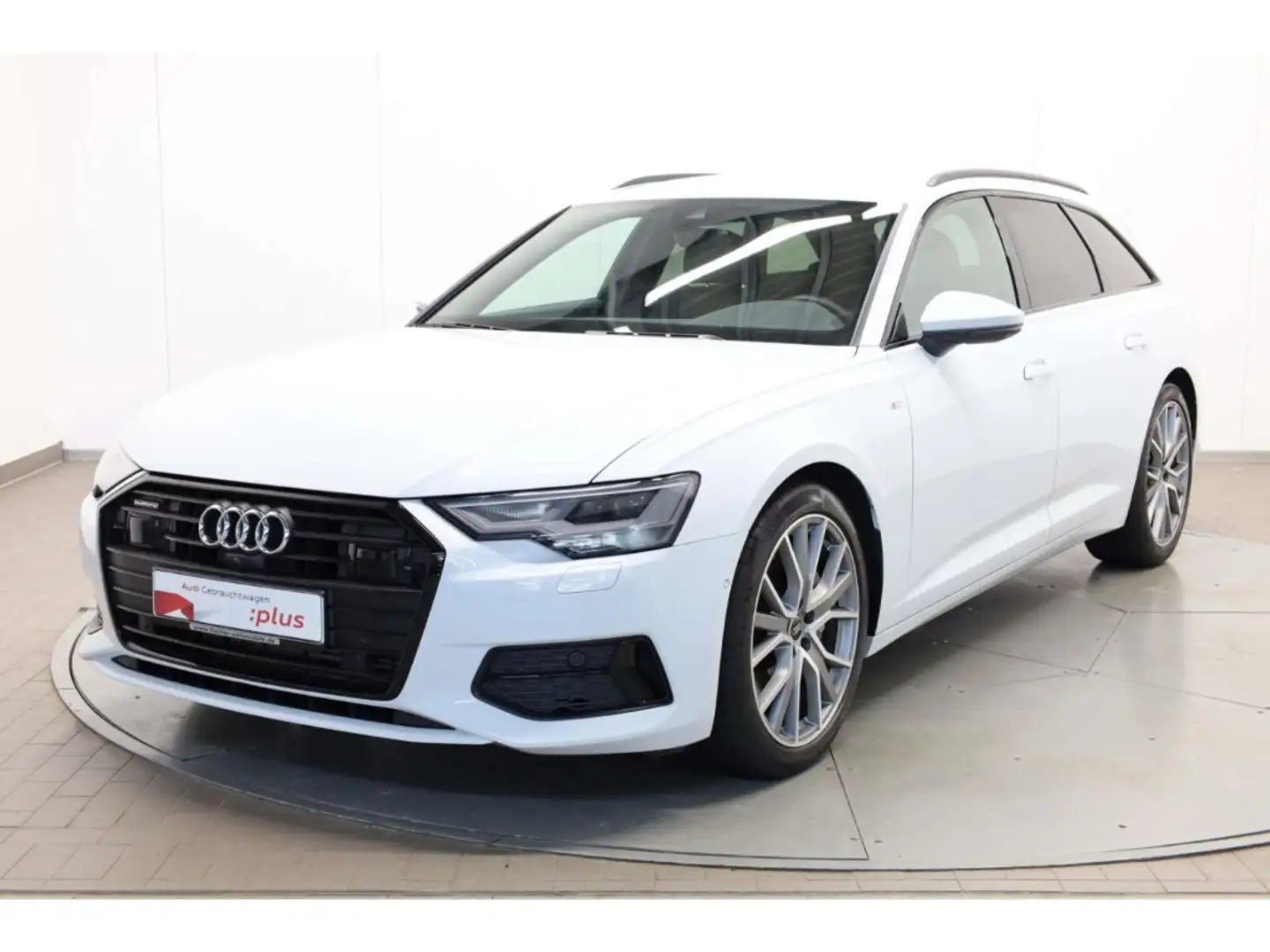 Audi A6 Avant 45 TFSI S line Weiß - 2