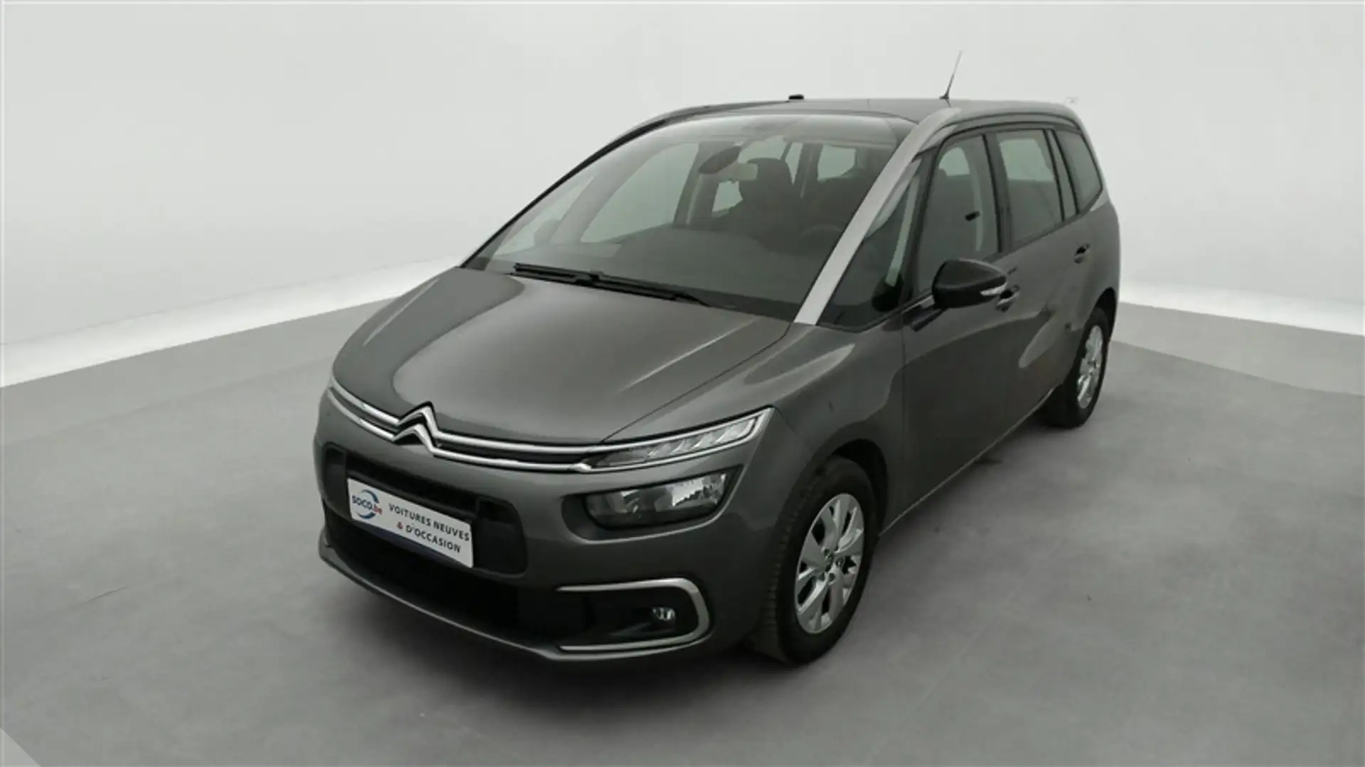 Citroen Grand C4 SpaceTourer 1.5 BlueHDi Feel 7PL NAVI / CLIM Gris - 1