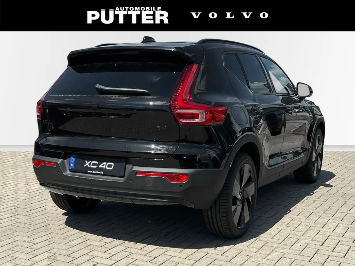 Volvo XC40 B4 Benzin Ultra Black Edition 20'' AHK StandHZG AC Schwarz - 2