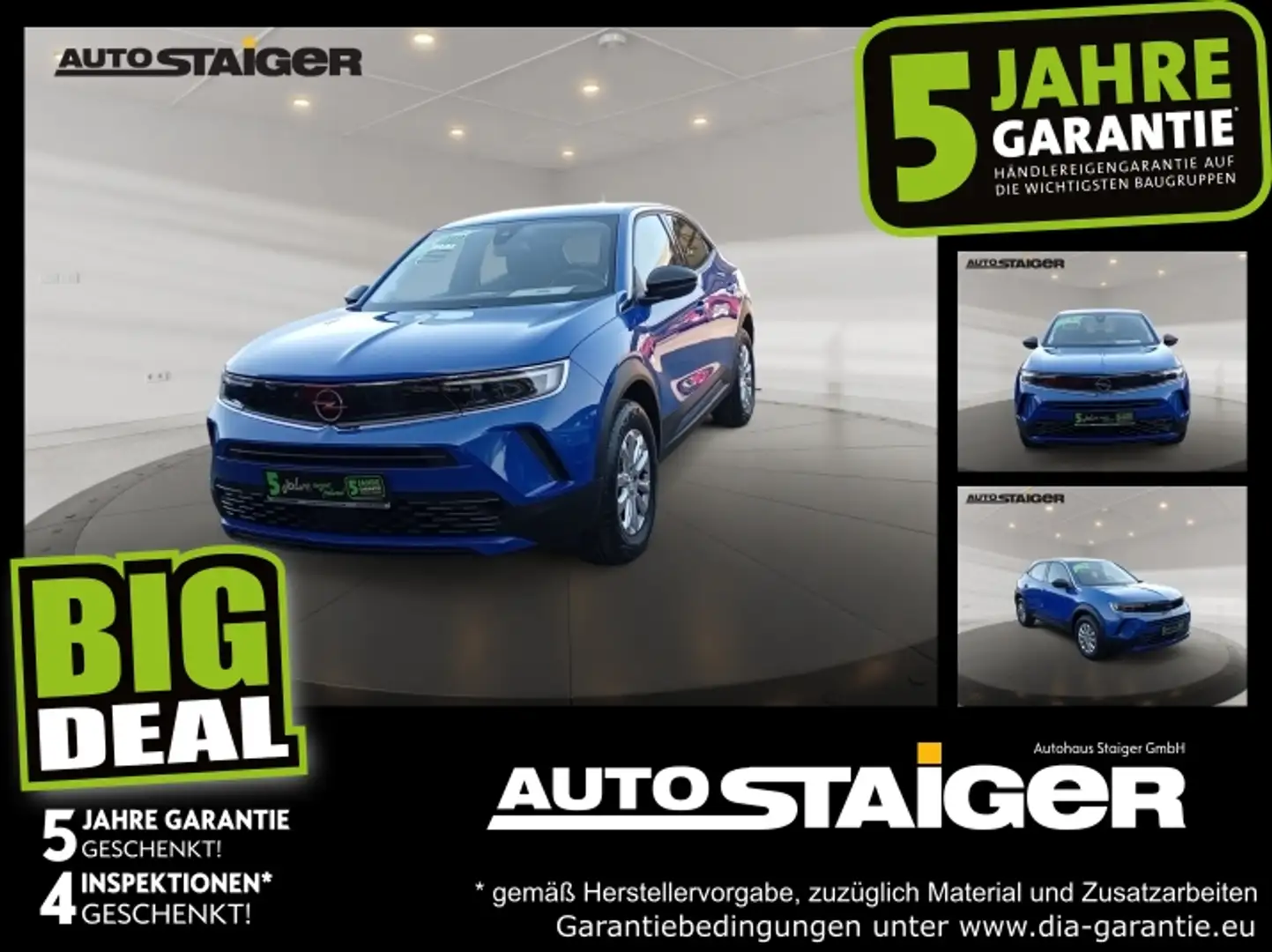 Opel Mokka Edition Kamera Navi, Winterpaket, PDC,... Blau - 1