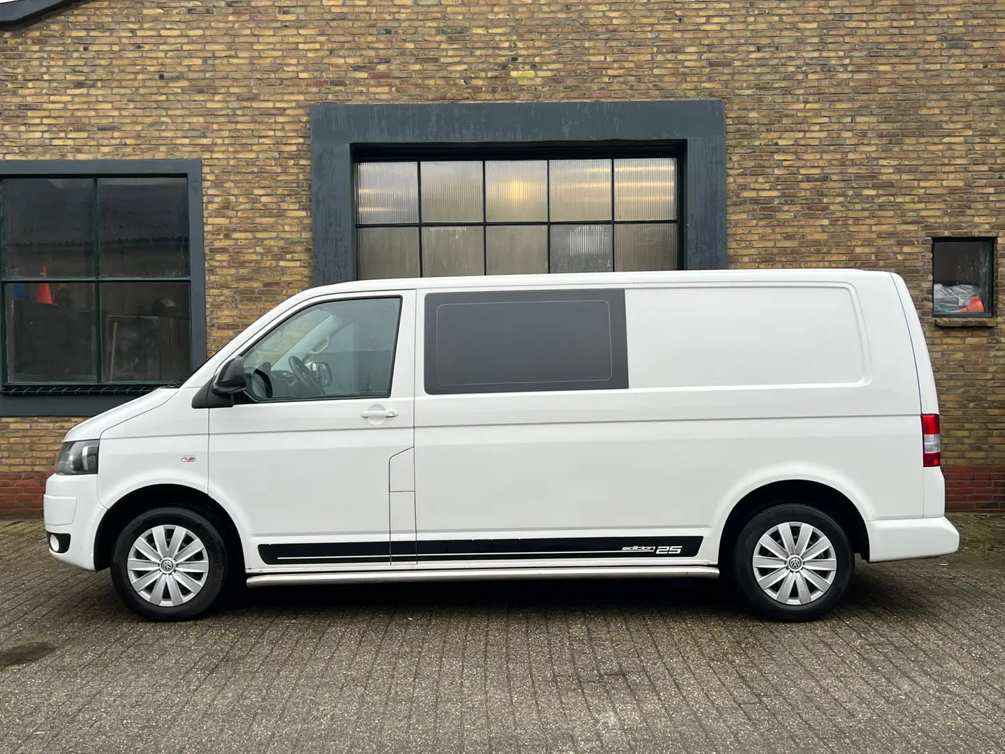 Volkswagen Transporter 2.0 TDI L2H1| Automaat + Dubbelcabine + Airco | Blanco - 2