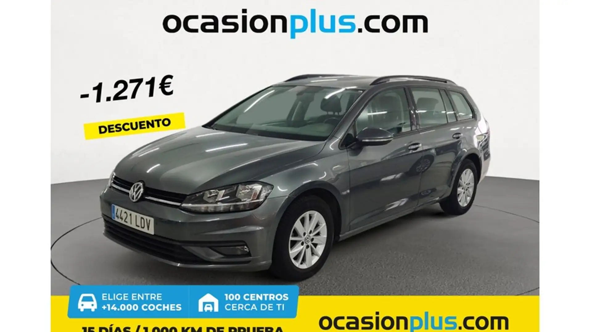 Volkswagen Golf Variant 1.0 TSI Edition 85kW Gris - 1