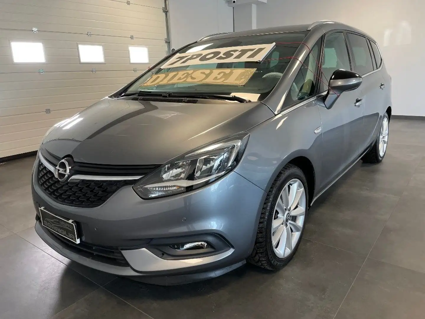 Opel Zafira 1.6 cdti 7 POSTI Innovation Gris - 2