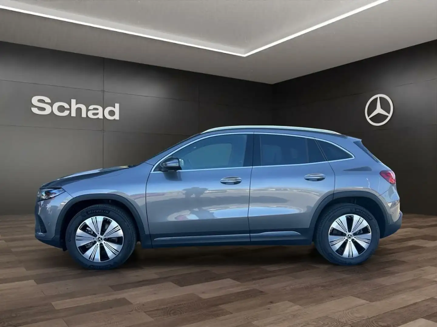 Mercedes-Benz EQA 300 EQA 300 4M PROG ADV+MBUX+LED+KAM+ASSIST+AMBI+SHZ Grijs - 2