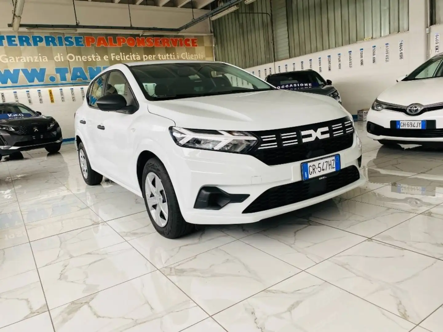 Dacia Sandero Streetway 1.0 sce Essential 65cv NEOPATENTATI Weiß - 2