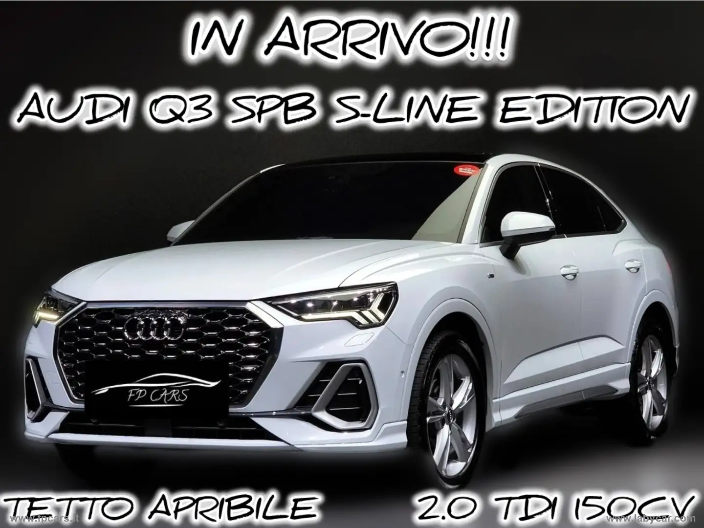 Audi Q3 SPB 35 TDI S tronic S line edition TETTO APRIBILE Weiß - 1