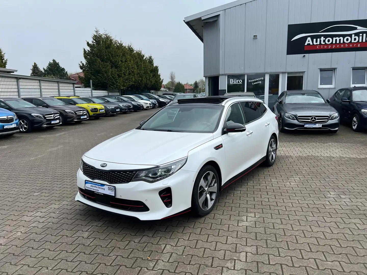 Kia Optima Sportswagon 1,7 CRDi DCT "GT-Line" Weiß - 1