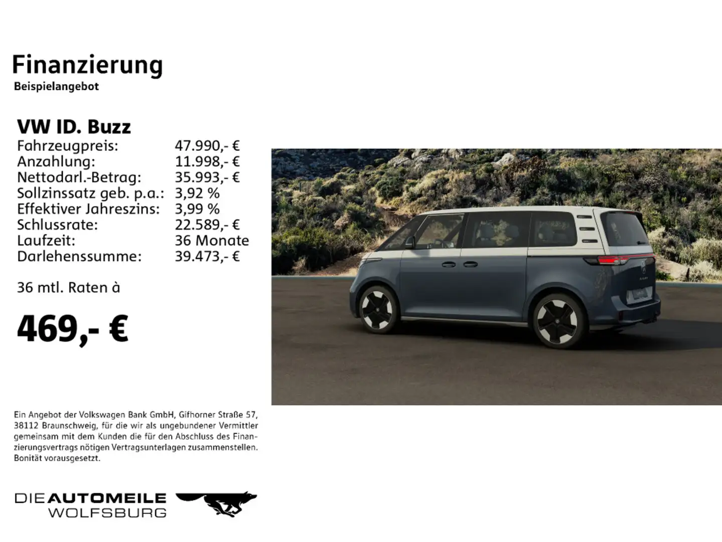 Volkswagen ID. Buzz ID.Buzz Pro KR Pro AHK/Kamera/Matrix/Alu 21" Blanc - 2
