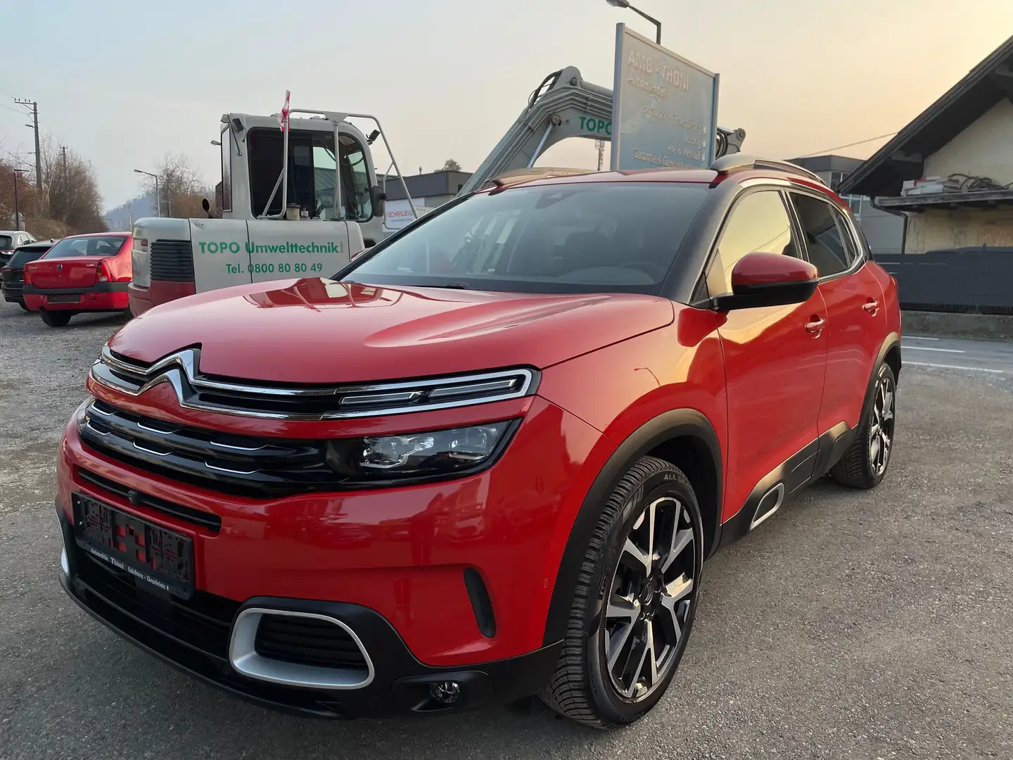 Citroen C5 Aircross BlueHDI 130 Shine EAT8 Aut.,* LED, ACC, AHK, Leder Orange - 2