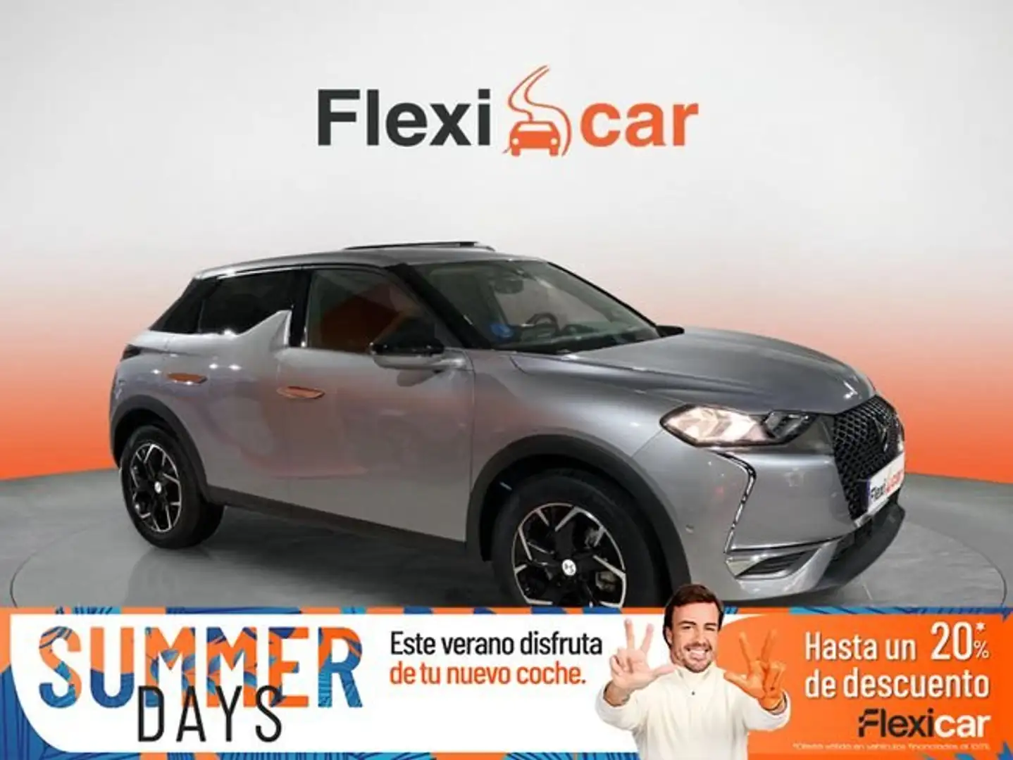 DS Automobiles DS 3 50+kW%2Fh+SO+CHIC+Auto Gris - 1