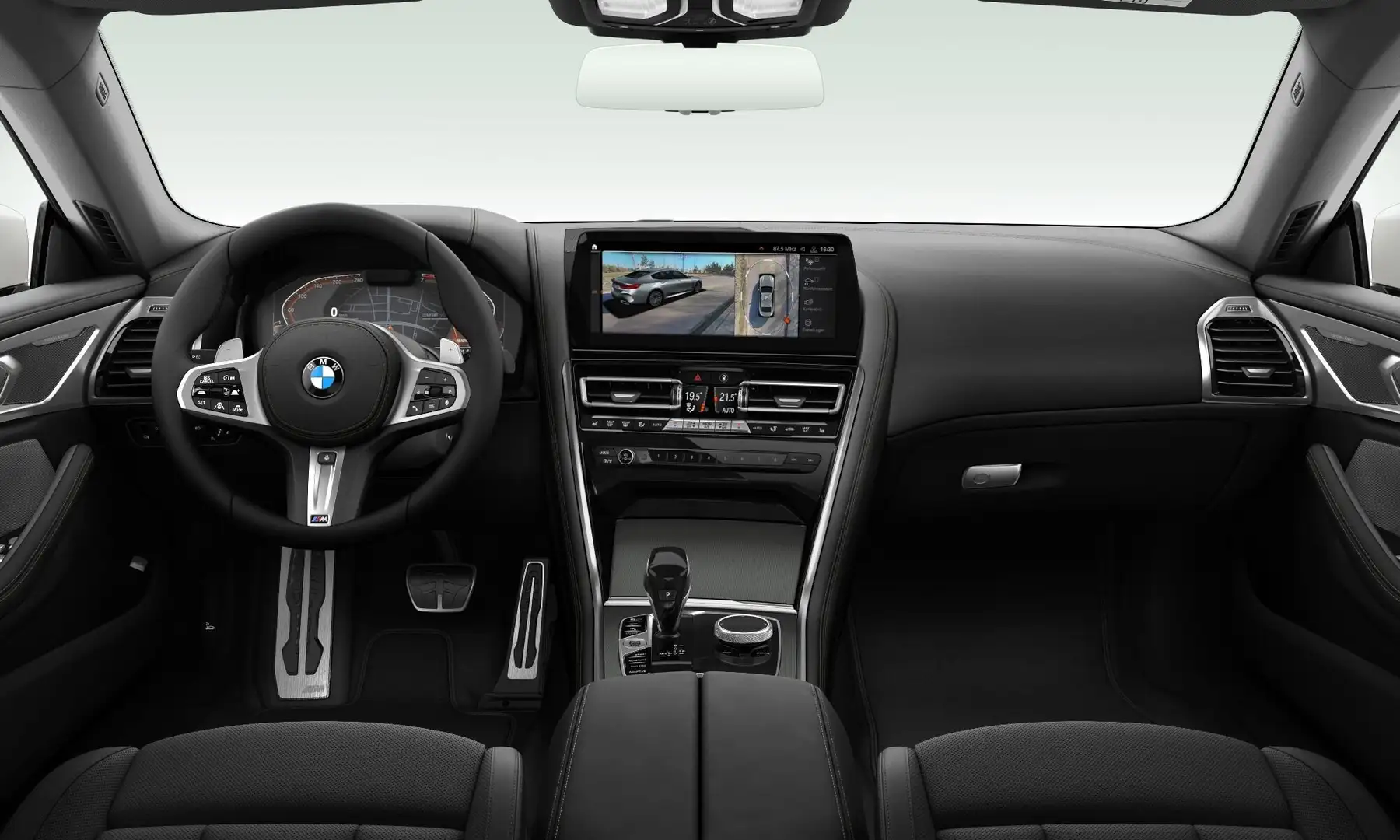 BMW 840 i xDrive Gran Coupé M Sport LASER DA-Pro PANO Weiß - 2