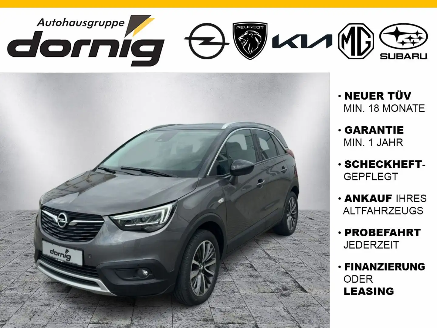 Opel Crossland X Crossland Innovation, Kamera, Sitzh. Grau - 1