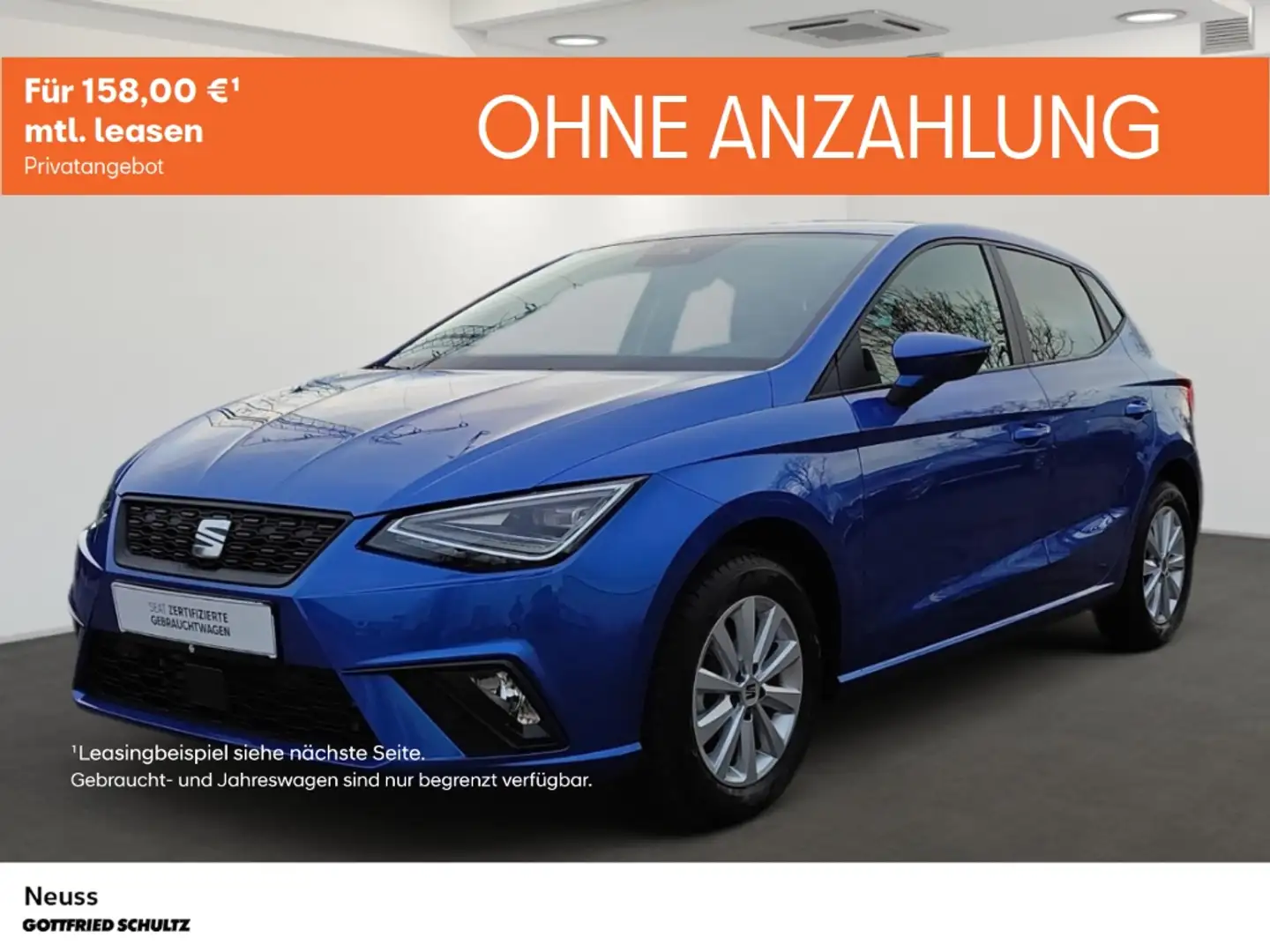 SEAT Ibiza STYLE NAVI SITZHEIZUNG EINPARKHILFE LED Blau - 1