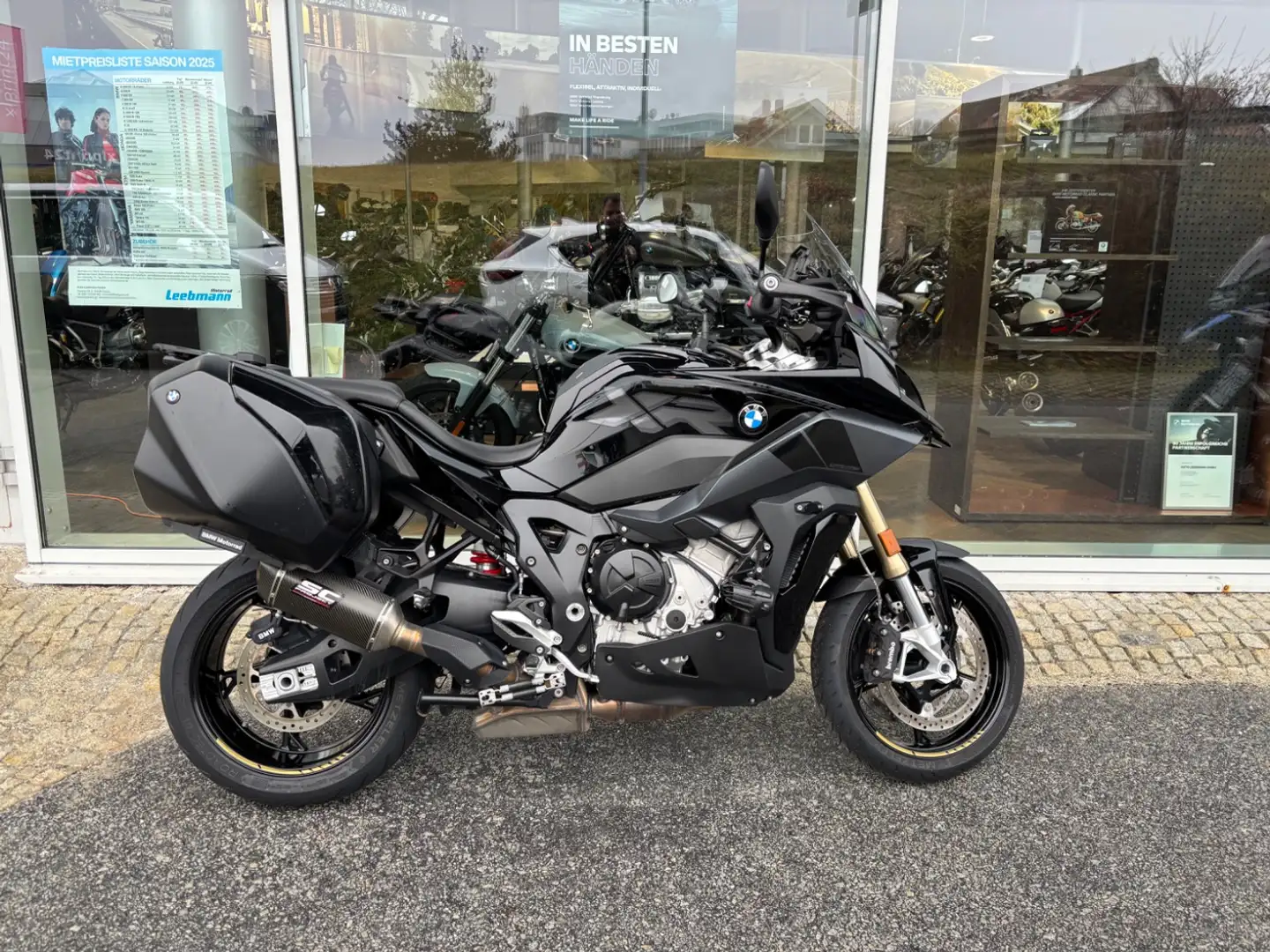 BMW S 1000 XR Triple Black Koffersystem SC-Project Sportauspuff Fekete - 2