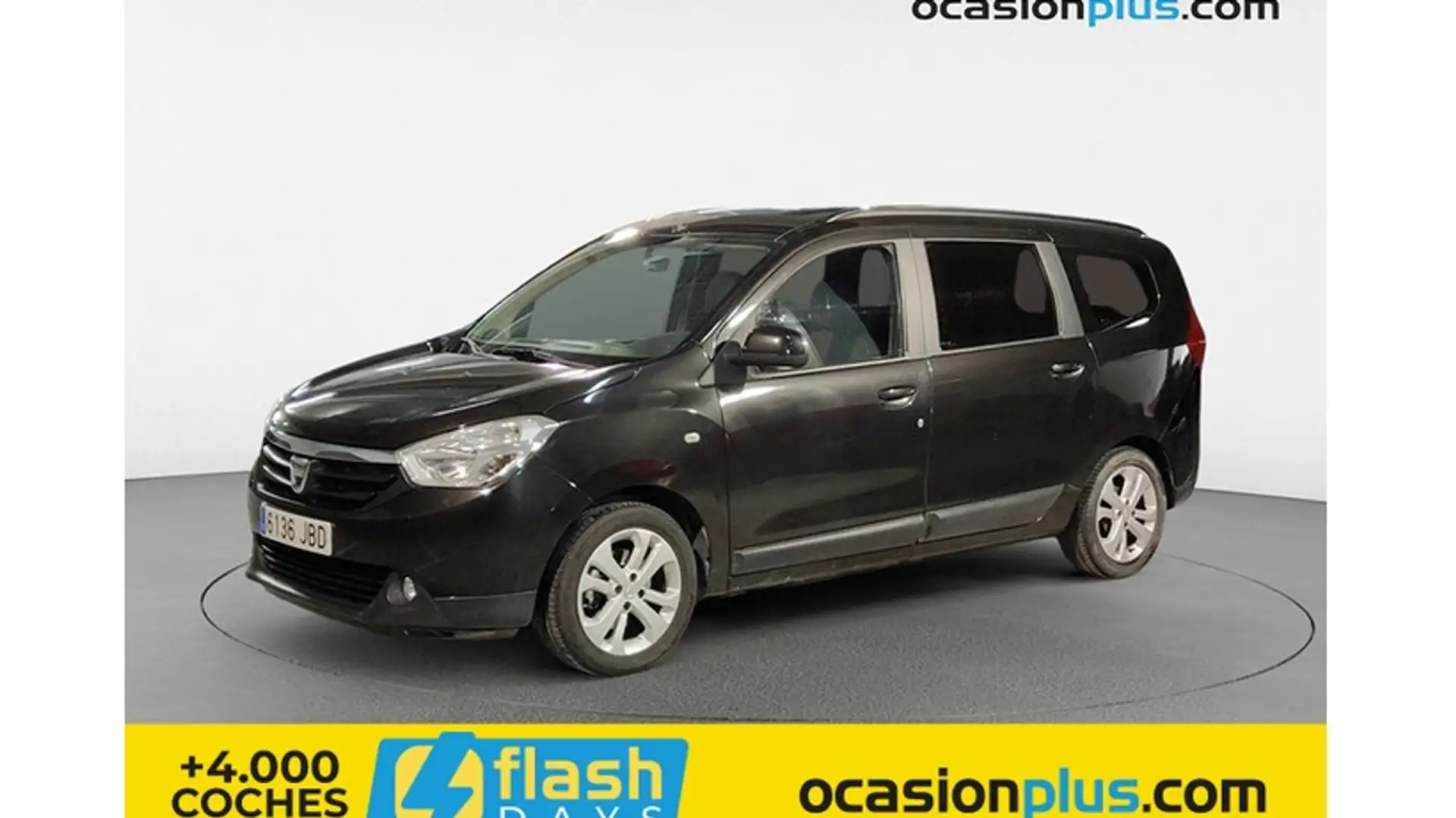 Dacia Lodgy 1.2 TCE Laureate 5pl. Negro - 1