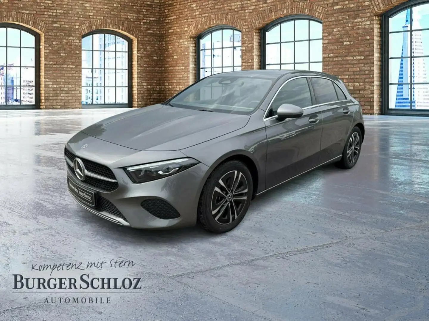 Mercedes-Benz A 200 d progressive ACC AHK AUT DynLicht Kam. LM Grau - 1