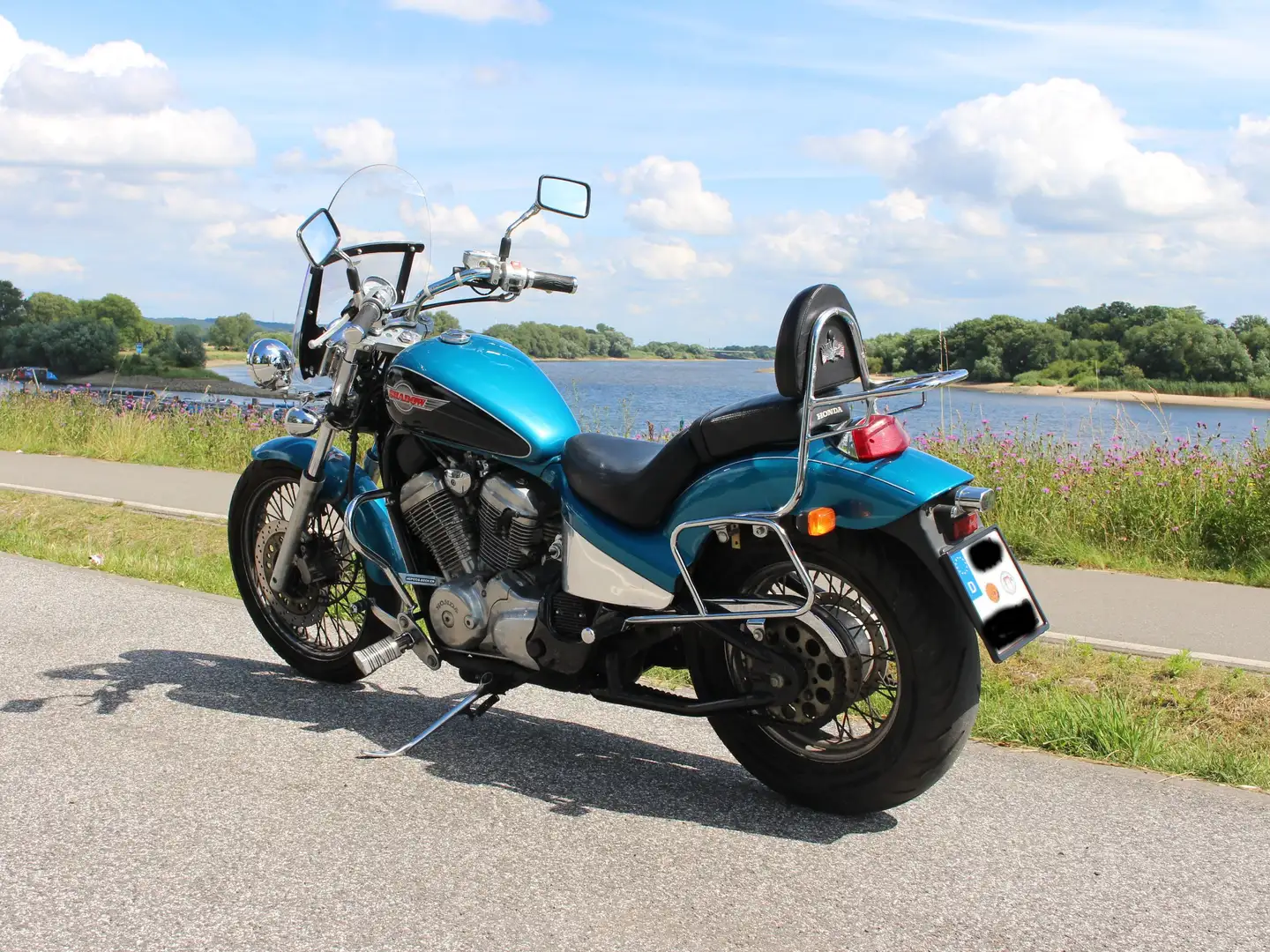 Honda VT 600 Shadow Albastru - 2
