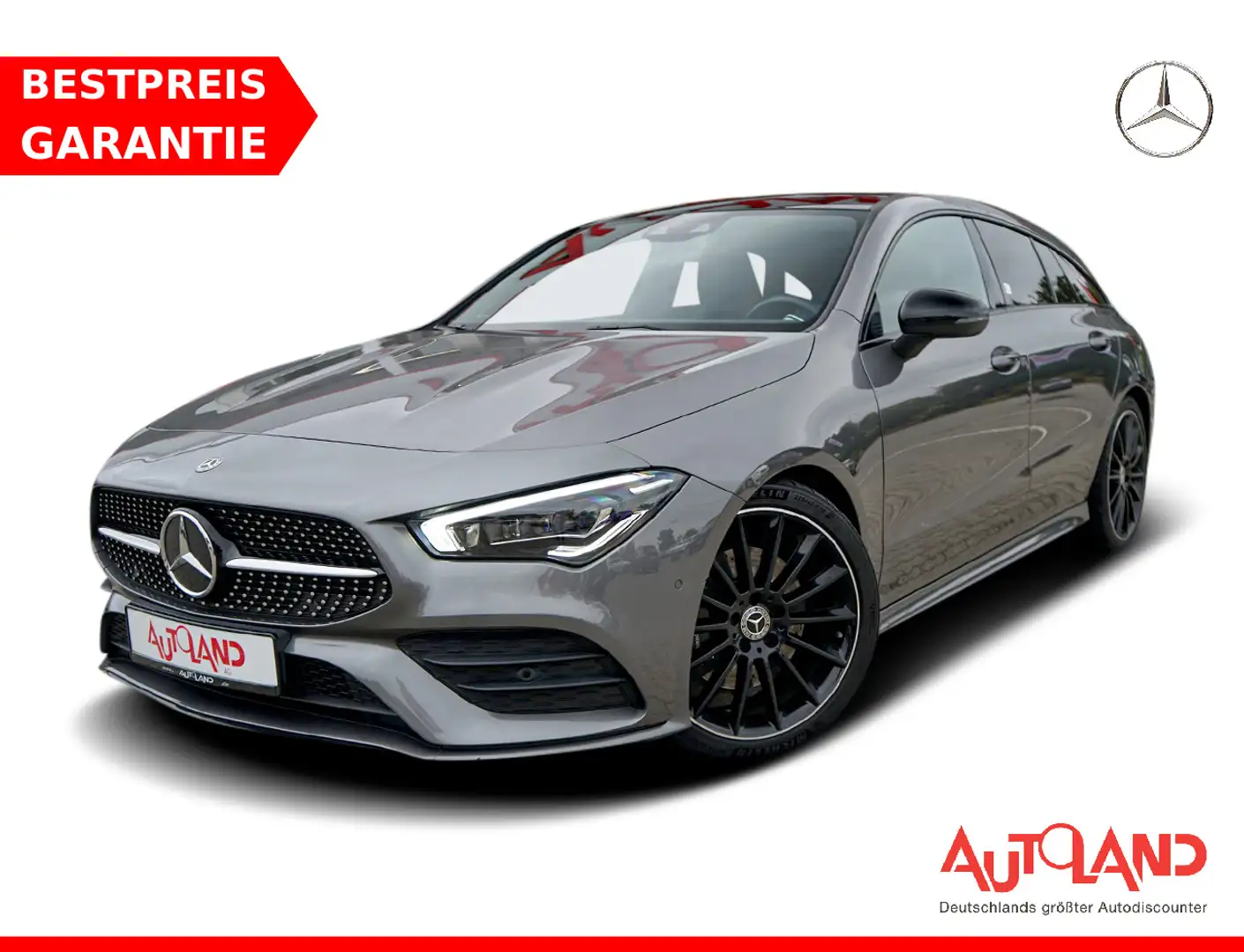Mercedes-Benz CLA 220 CLA 220d SB AMG Line LED Navi Kamera Sitzheizung Gris - 1