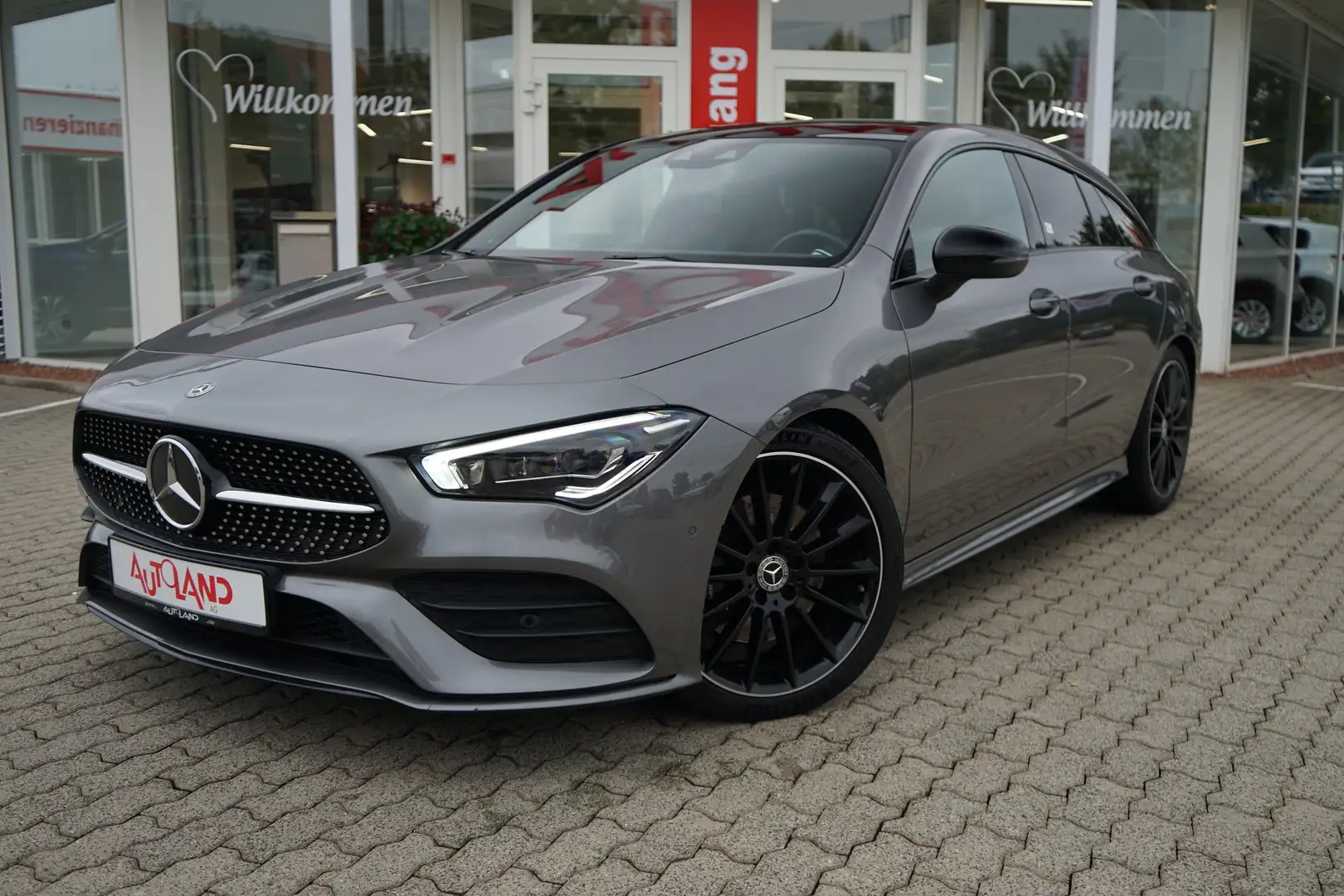 Mercedes-Benz CLA 220 CLA 220d SB AMG Line LED Navi Kamera Sitzheizung Gris - 2