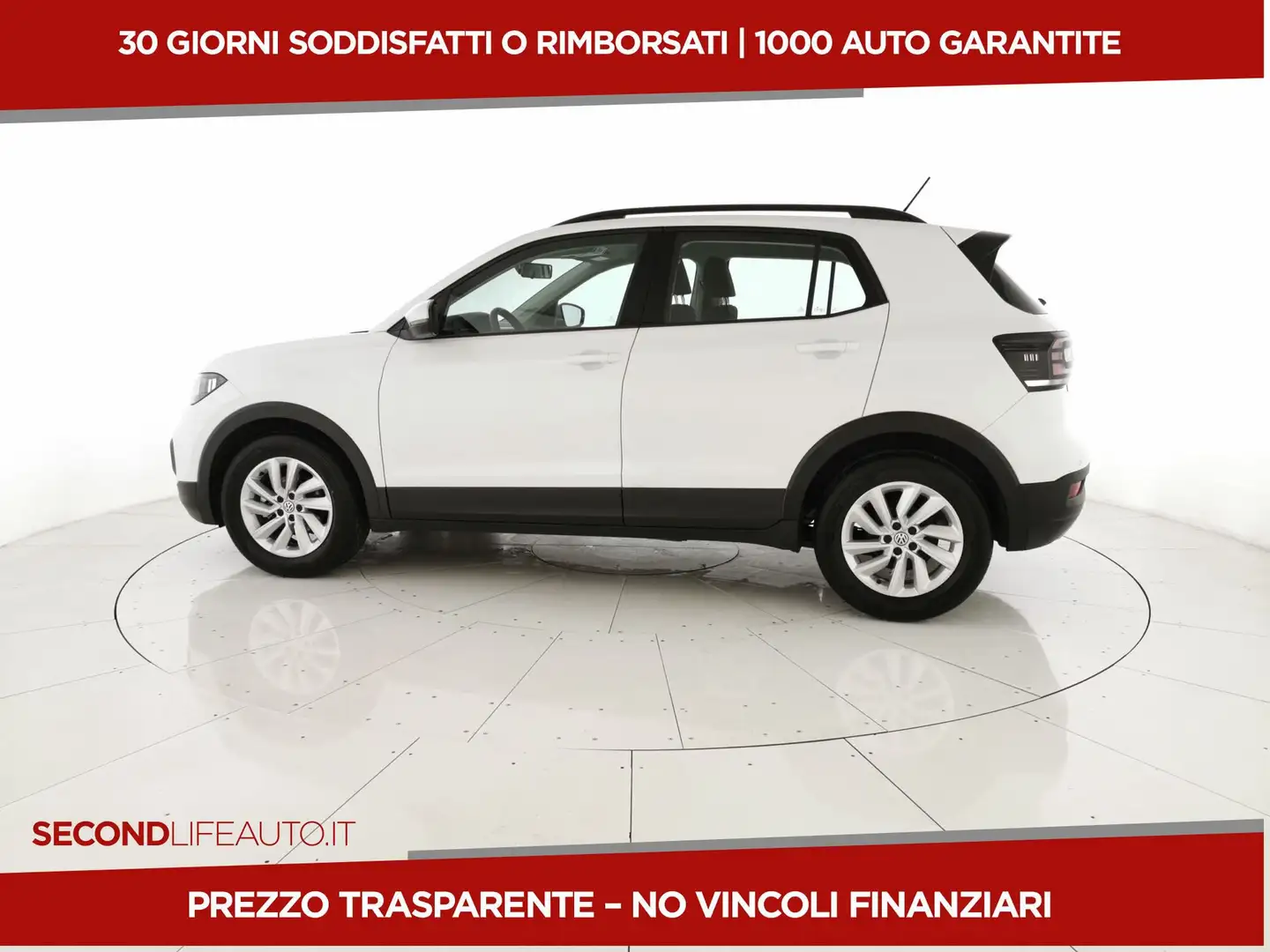 Volkswagen T-Cross 1.6 tdi Advanced 95cv dsg Bianco - 2